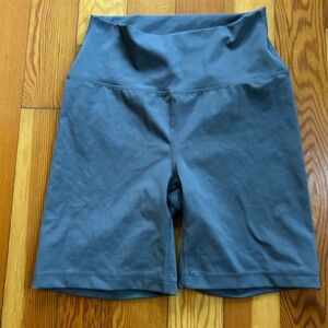 Women's Gray Biker Shorts
